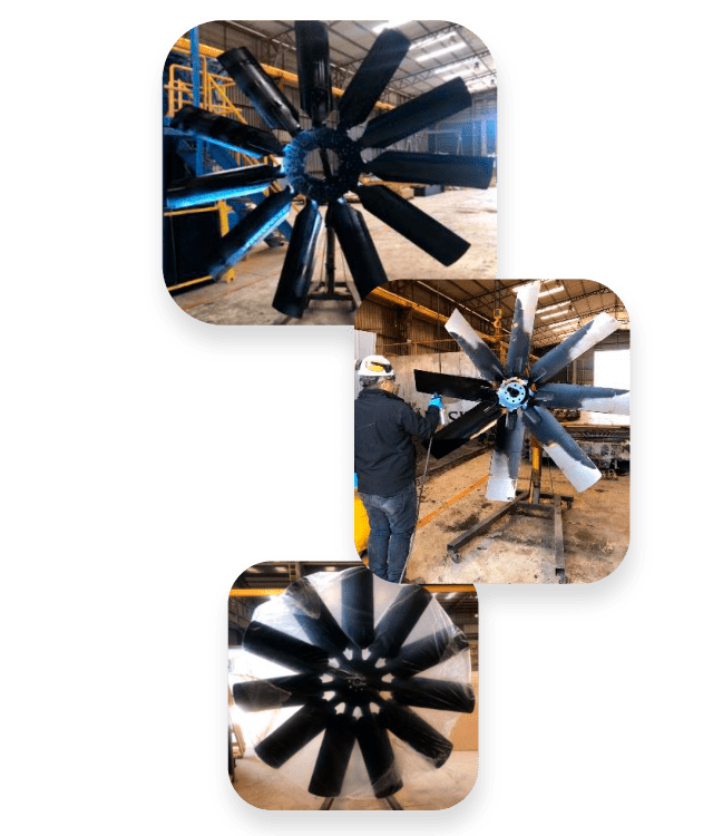 Ventiladores axiales y ventiladores centrífugo Ventiladores axiales y ventiladores centrífugo