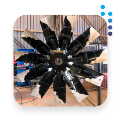 Servicios de equilibrado dinámico para ventiladores Servicios de equilibrado dinámico para ventiladores